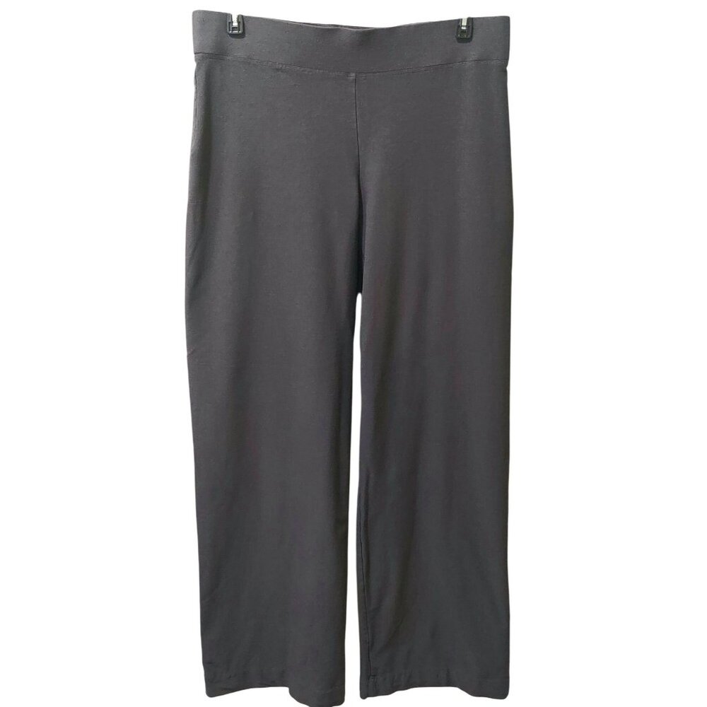 Eileen Fisher Womens Dark Gray Stretch Pants Size Small